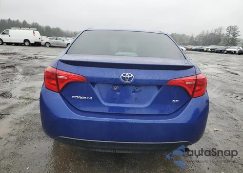2017 Toyota Corolla L z USA, uszkodzony, nr VIN 2T1BURHEXHC858482